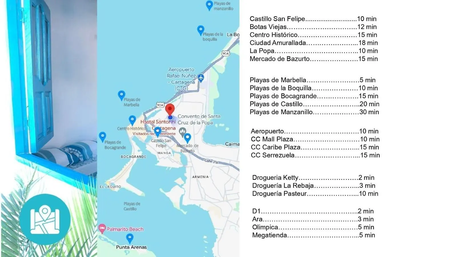 Casa Santorini Hotel Cartagena Colombia